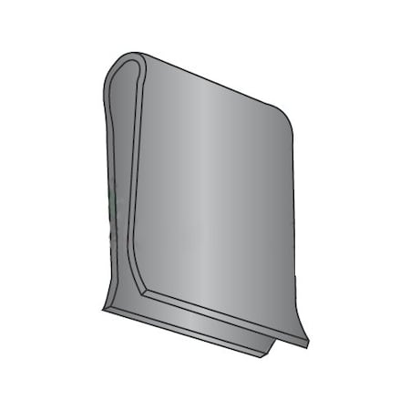 Newport Fasteners C27091-014-4 Tinnerman Style U-Type Speed Clips/No Hole/Steel/Black Phosphate , 2000PK 570128